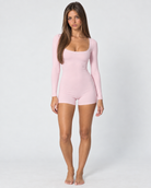 Tuck In Long Sleeve Romper – 12
