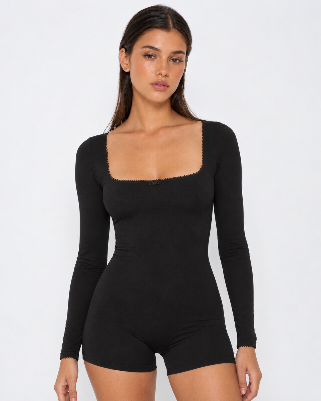 Tuck In Long Sleeve Romper – 18