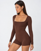 Tuck In Long Sleeve Romper – 2