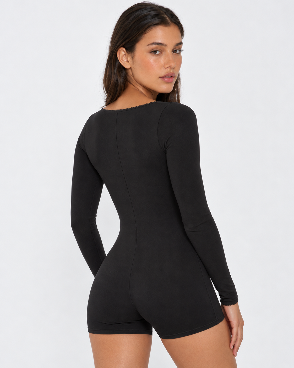 Tuck In Long Sleeve Romper – 21