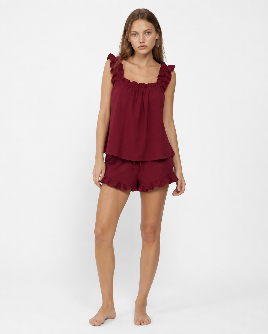 Frill Seeker Ruffle Pyjama Set – 17