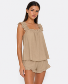 Frill Seeker Ruffle Pyjama Set – 36