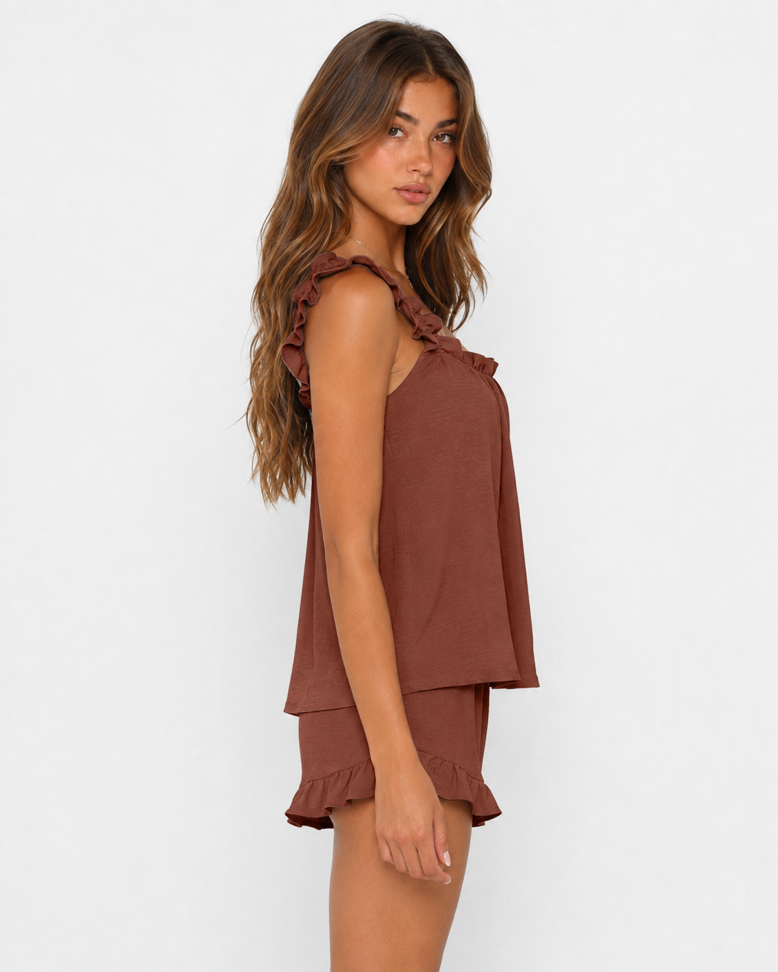 Frill Seeker Ruffle Pyjama Set – 40