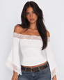 Flashback Lace Off-Shoulder Top – 11