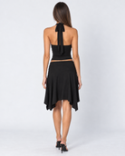 Peekaboo Lace Halter Skirt Set – 9