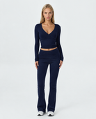 Twist Ending Flare Pants Set – 18