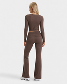 Twist Ending Flare Pants Set – 25