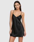 Night Owl Satin-Feel Slip Dress – 3
