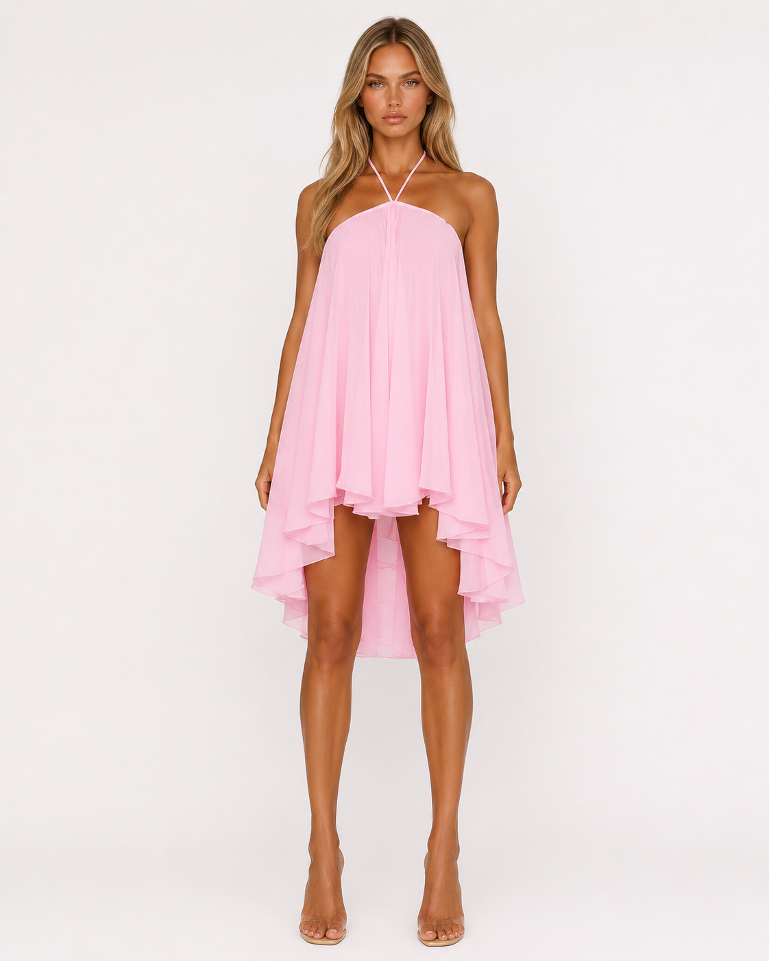 Shore Thing Chiffon Mini Dress – 16