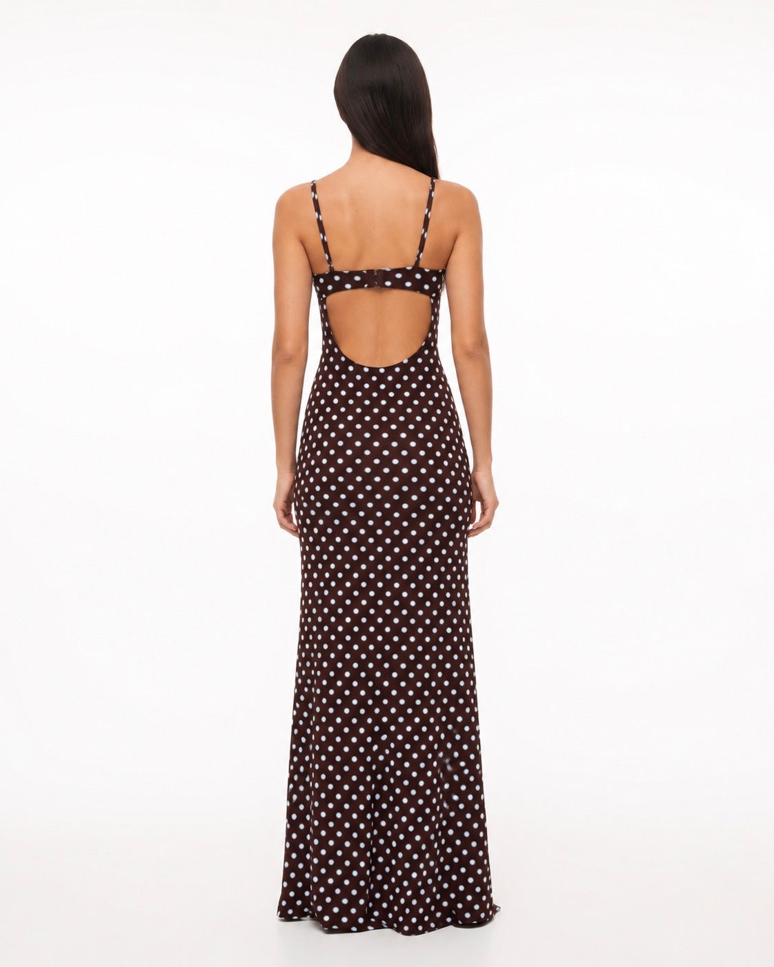 Sundown Polka Dot Maxi Dress – 2