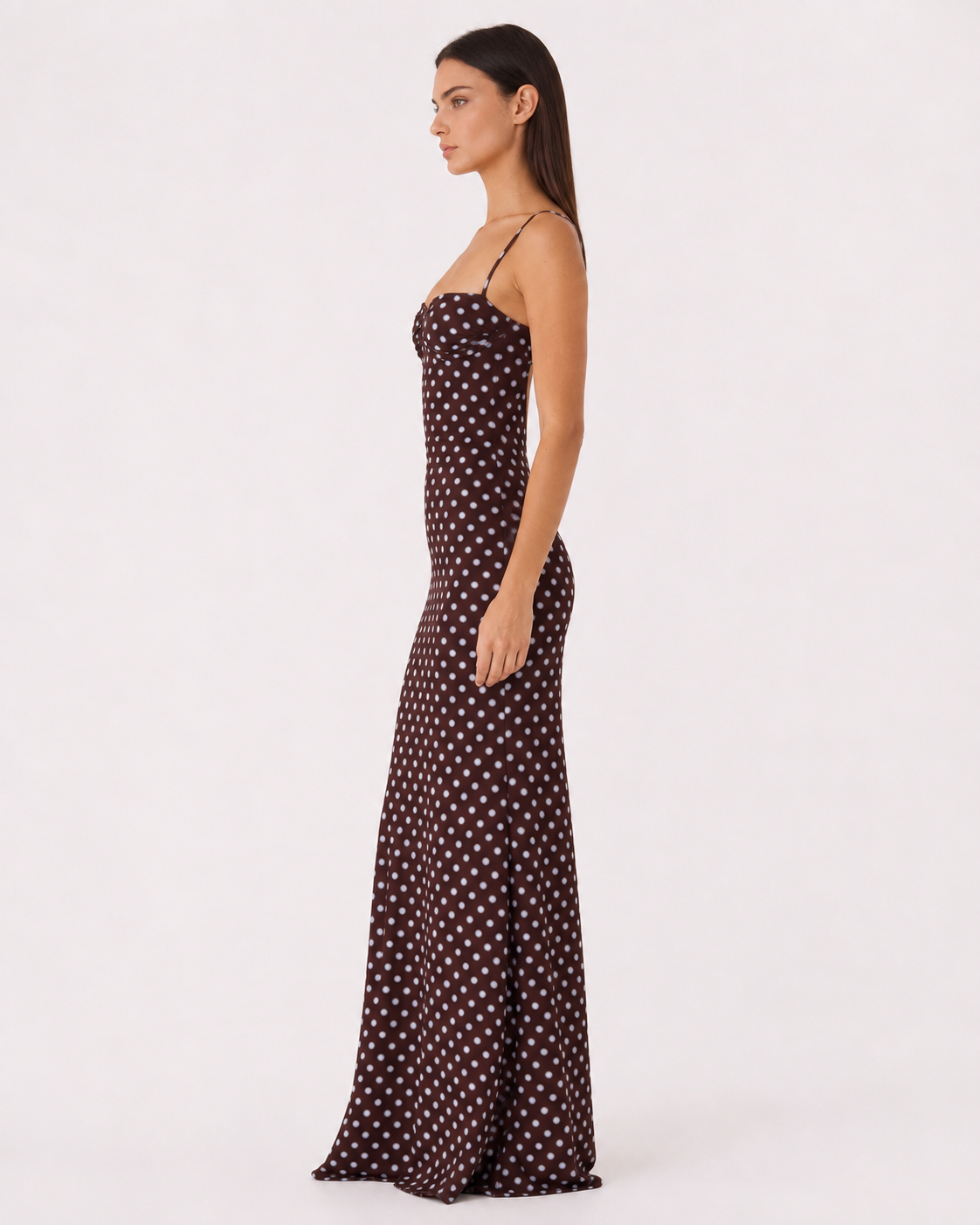 Sundown Polka Dot Maxi Dress – 4