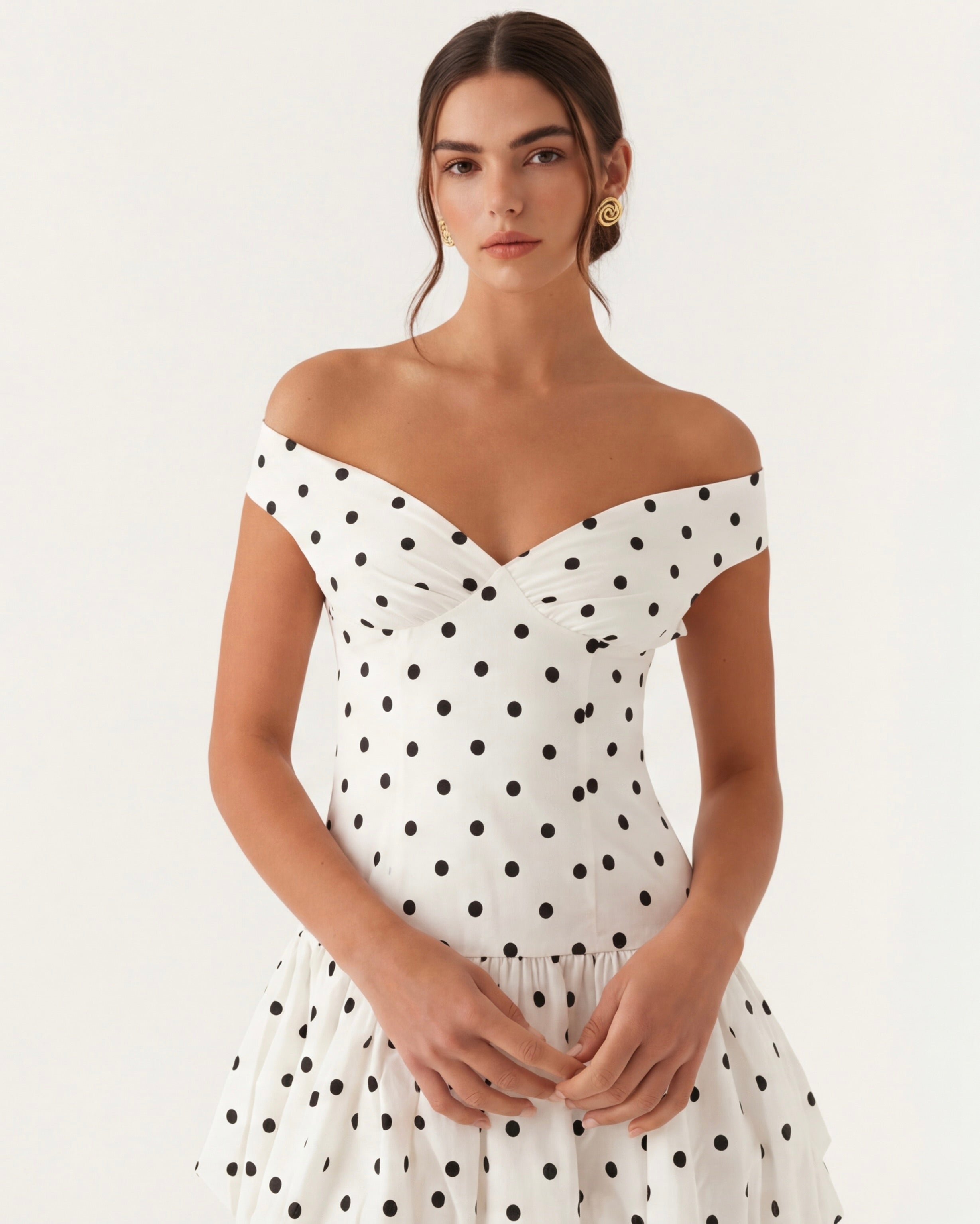 Puppy Love Polka Dot Dress – 5