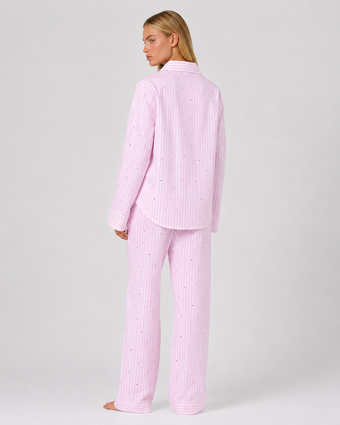 Slumber Party Striped Pyjama Set – 5