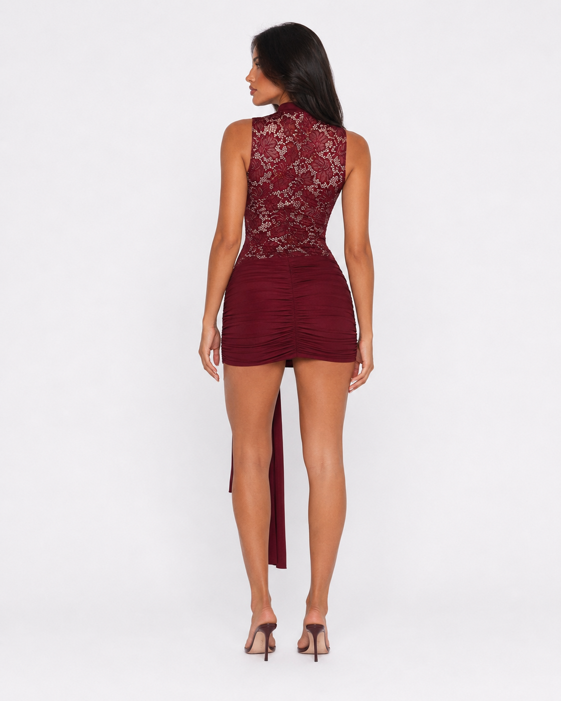 Gift Wrapped Lace Mini Dress – 6