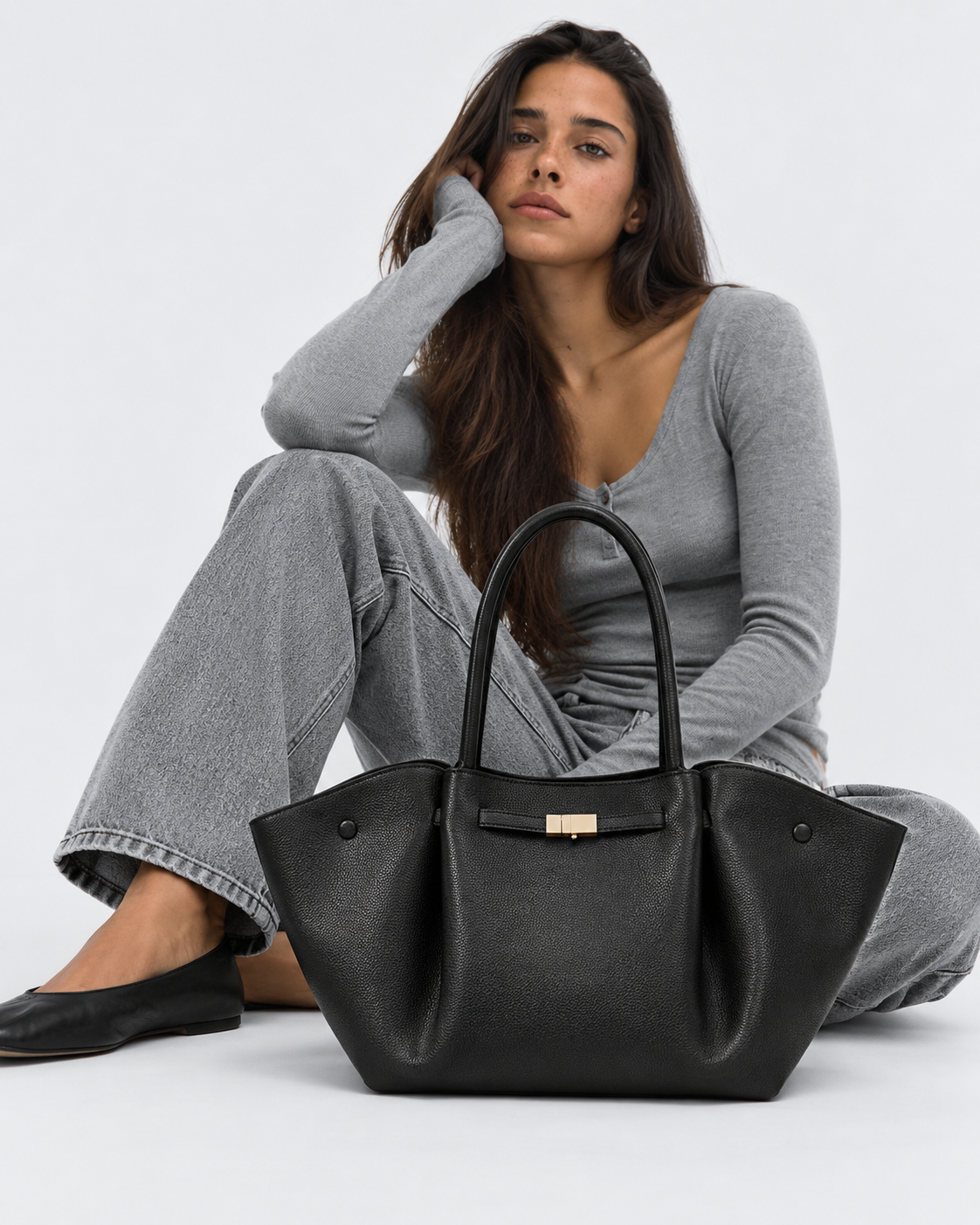 Clock Out Structured Tote Bag – 3