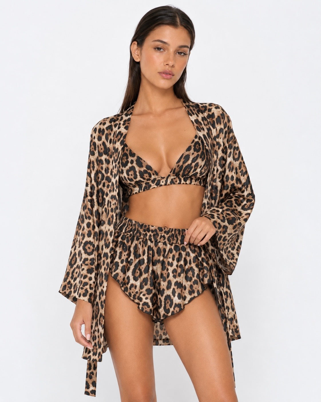 Untamed Leopard Robe Set – 6
